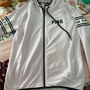 Victoria's Secret Light colored Zip-Up Jacket